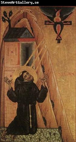 MASTER of San Francesco Bardi St Francis Receiving the Stigmata